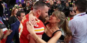 Taylor and Travis Kelce