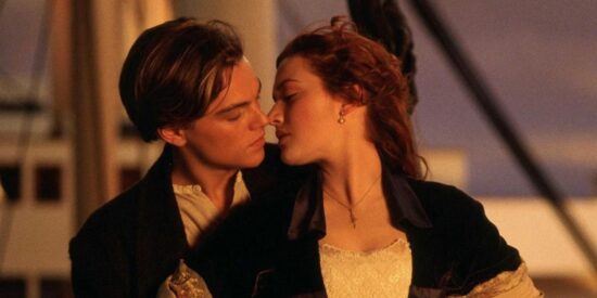 Kate Winslet says kissing Leonardo DiCaprio in Titanic was 