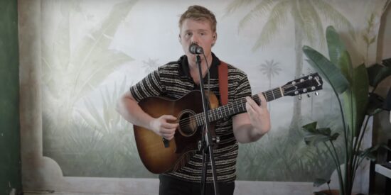 MKR Gatecrasher Fergus has connections to Justin Timberlake and Ed Sheeran