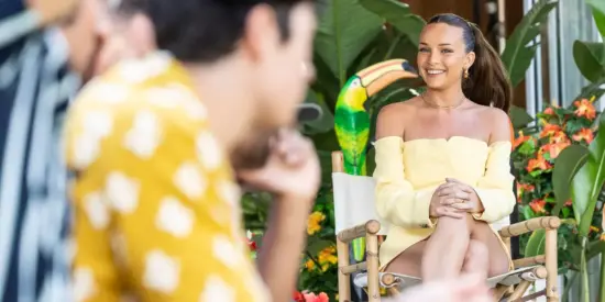 Abbie Chatfield on whether there will be an FGirl Island Australia