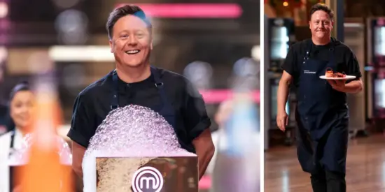 Darren Purchese doesn't regret a thing about his time on Dessert Masters