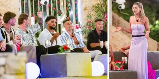 Reactions to Dylan's bleeped out comment about Sophie at Love Island Australia's Movie Night