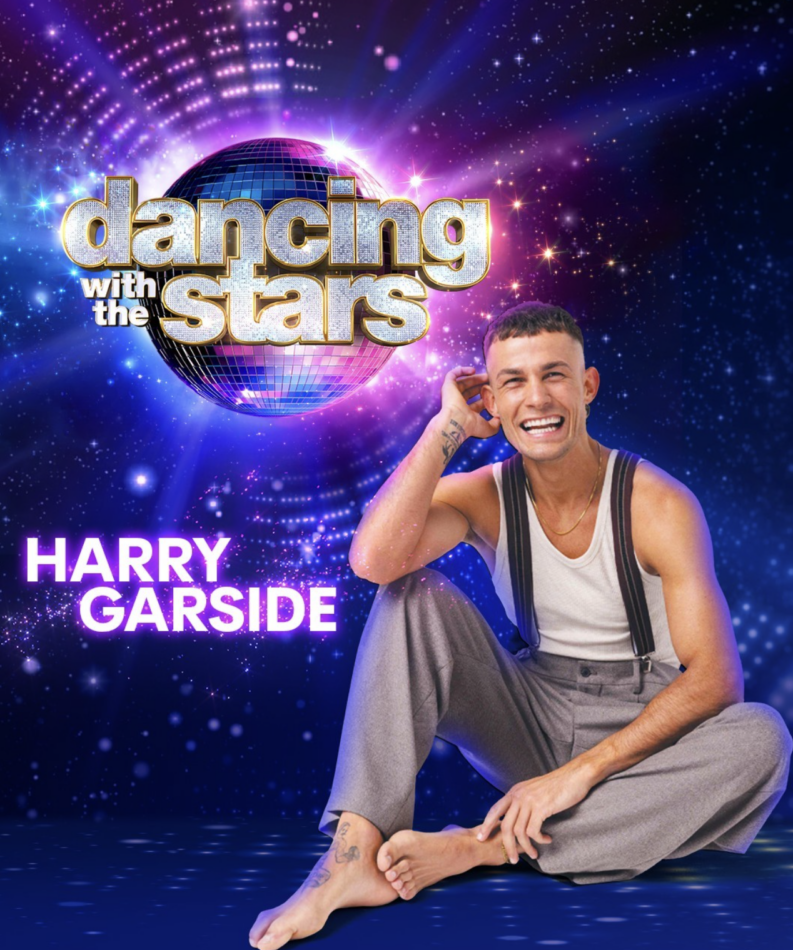 Harry Garside on Dancing With the Stars 2025.