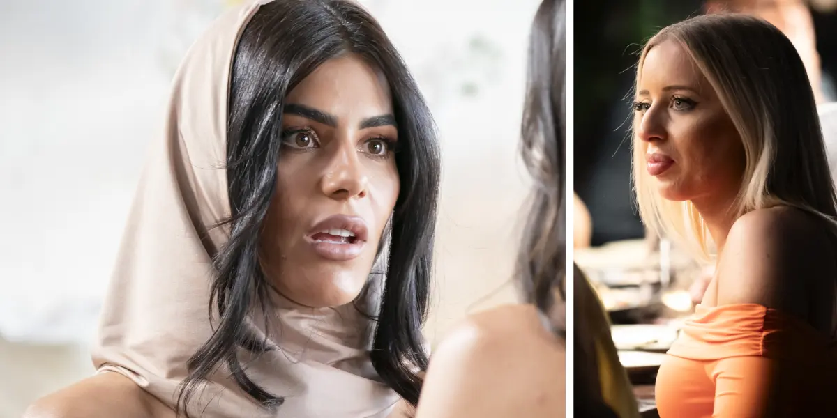 MAFS 2025 Jamie Carina fight Dinner Party