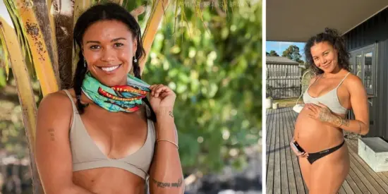 You won't believe how soon after filming Australian Survivor, Morgan Mitchell got pregnant