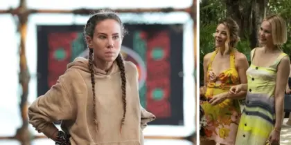 Zara with The White Lotus cast