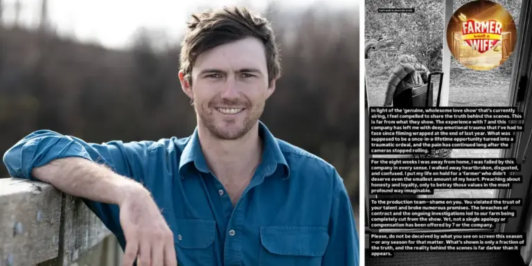 Farmer Wants A Wife contestant exposes brutal reality of the show: 'Heartbroken, confused and disgusted'