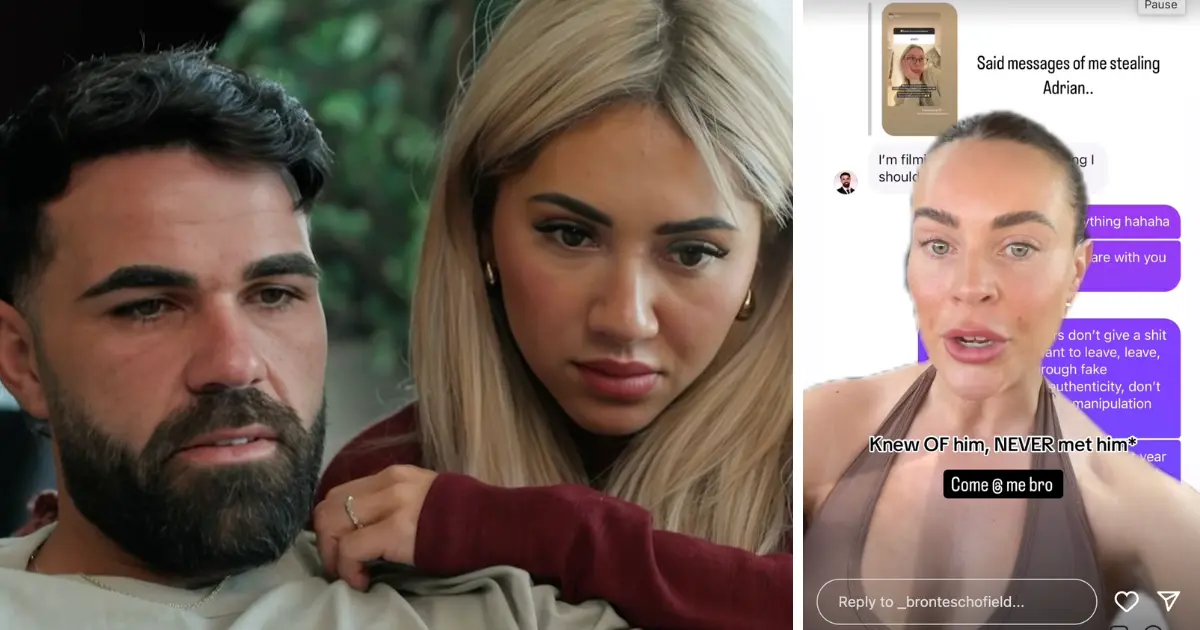 MAFS’ Bronte has dropped the receipts about her contact with Adrian, slams Cleo Rutene