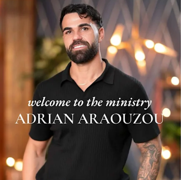 Ministry of Talent Adrian Araouzou MAFS married at first sight 2025