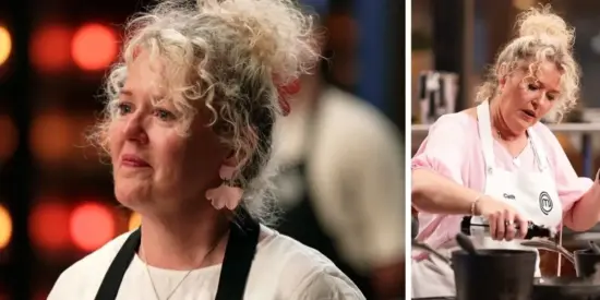 Cath Collins on being the first eliminated from MasterChef Back To Win 2025: 'Devastated'