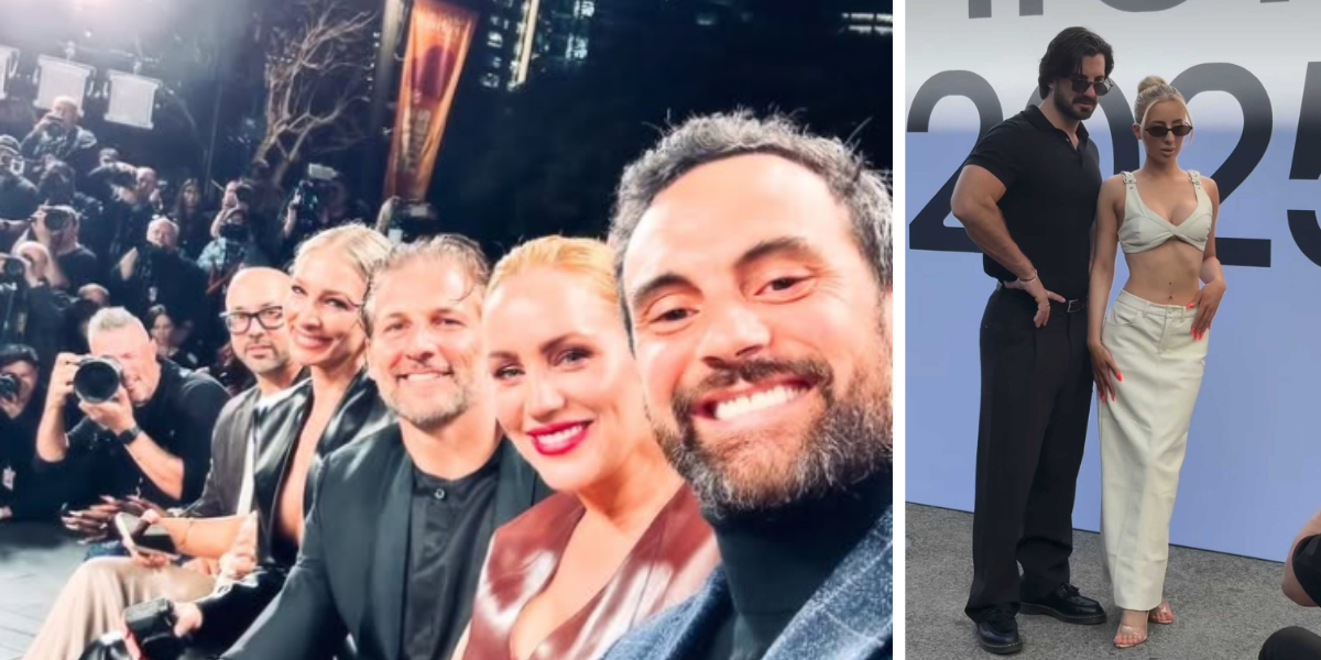 Reality stars at Australian Fashion Week