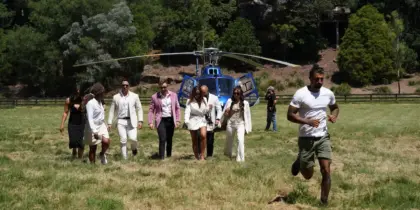 The Billion Dollar Playground guests at the polo