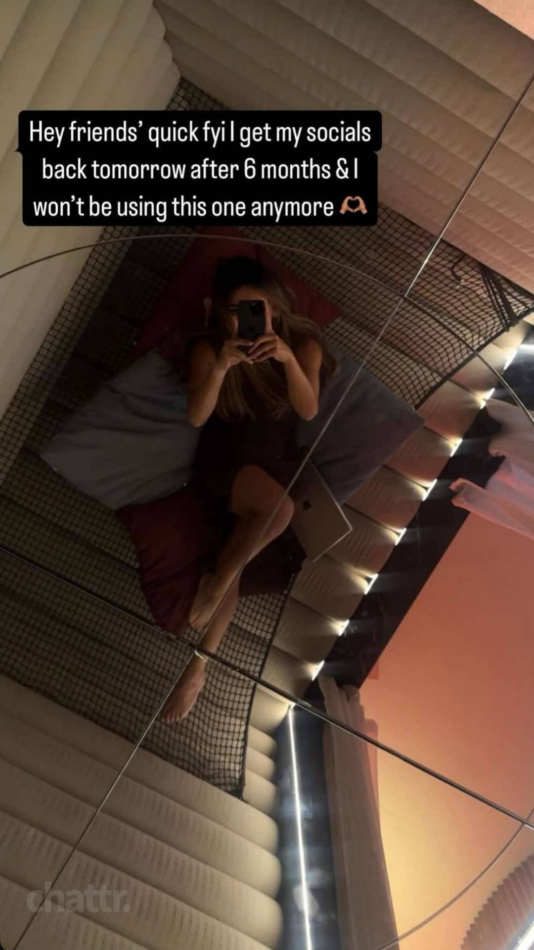 MAFS' Awhina has dropped she'll be back on her main Instagram today