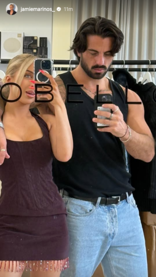MAFS' 2025 Jamie and Eliot pose in selfie