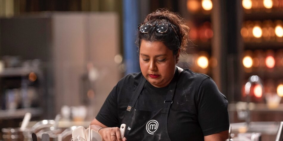 Sav on MasterChef.