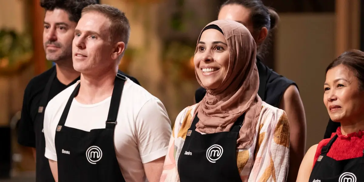 Beau and Samira on MasterChef