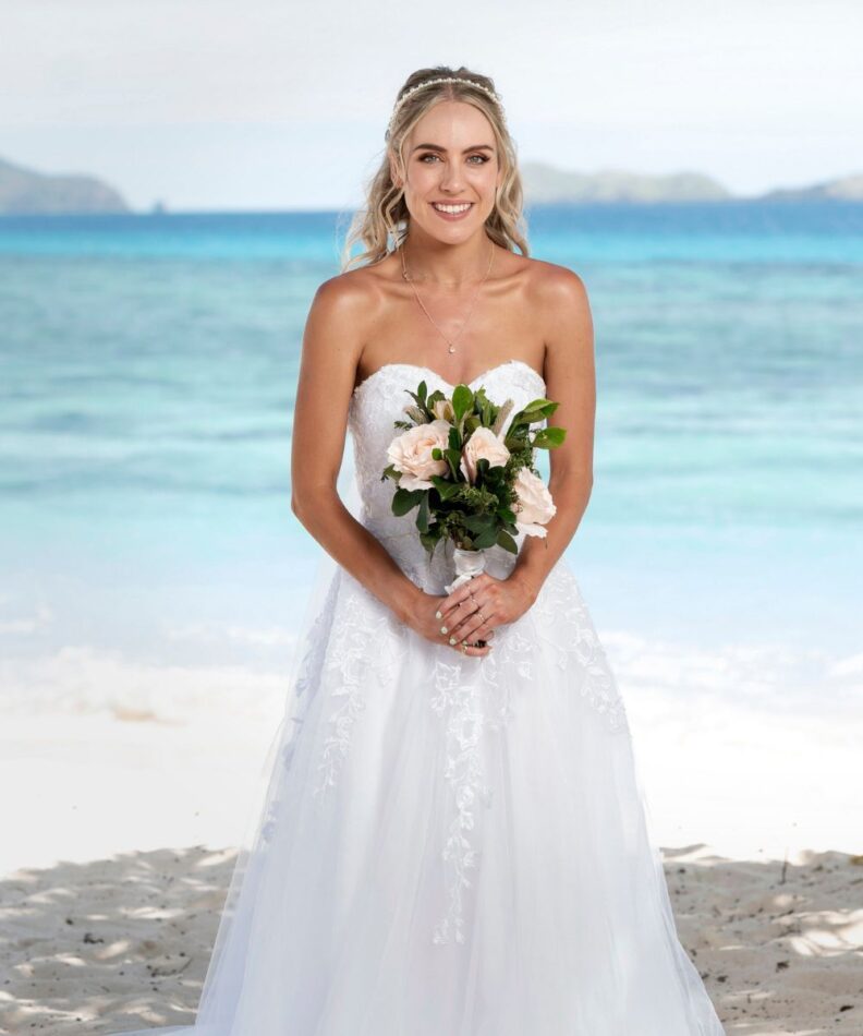 Brie on Stranded on Honeymoon Island australia.