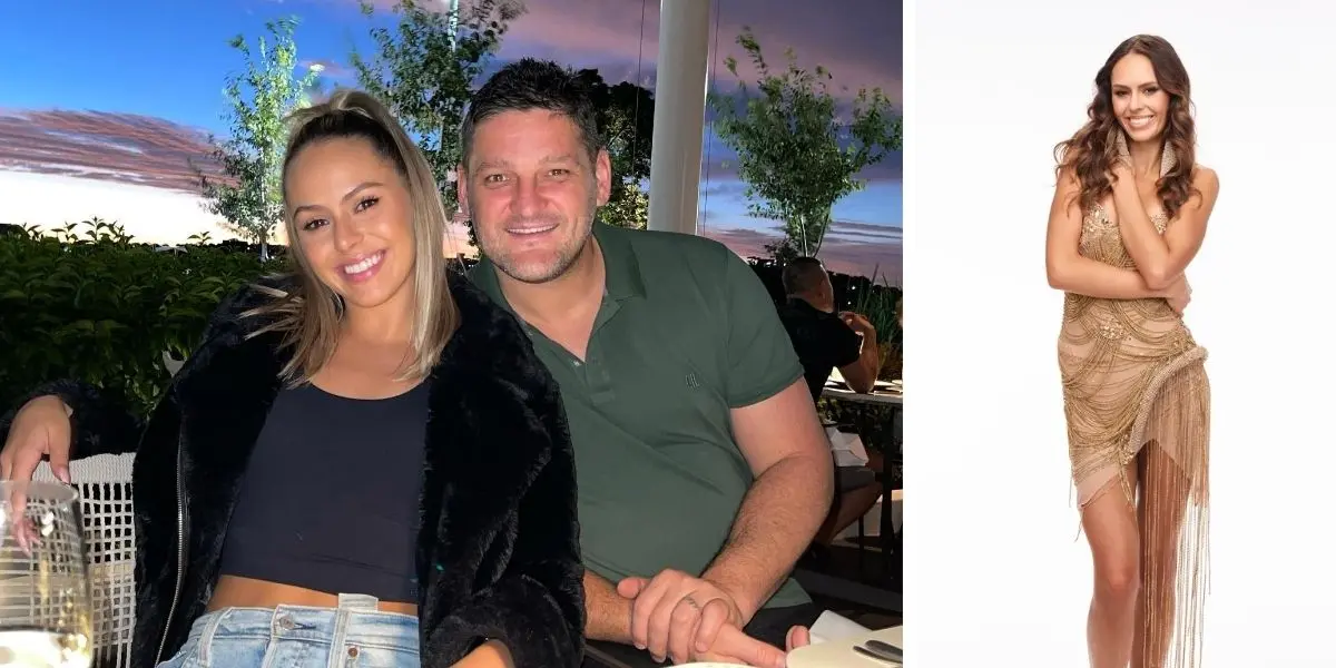 Mia Fevola and Brendan Fevola for Dancing With the Stars