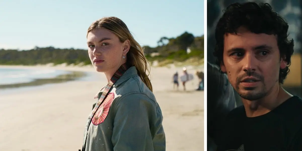Shannon Berry and Thom Green in Netflix's The Survivors