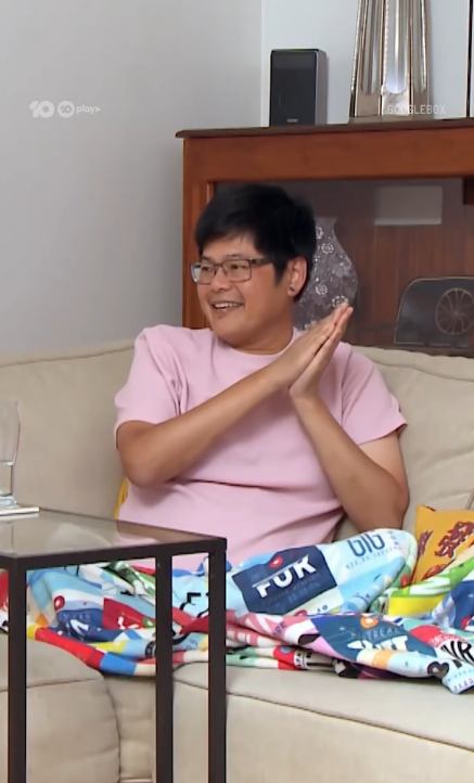 Tim Lai on Gogglebox Australia