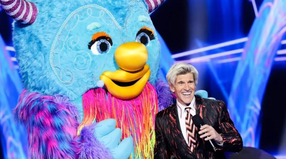 Osher on The Masked Singer Australia.
