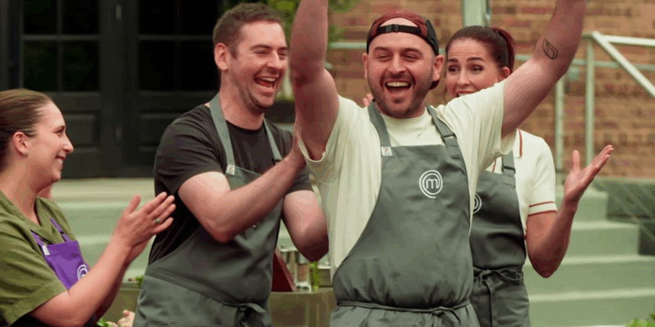 Jamie, Callum and Alana on MasterChef Australia 2025