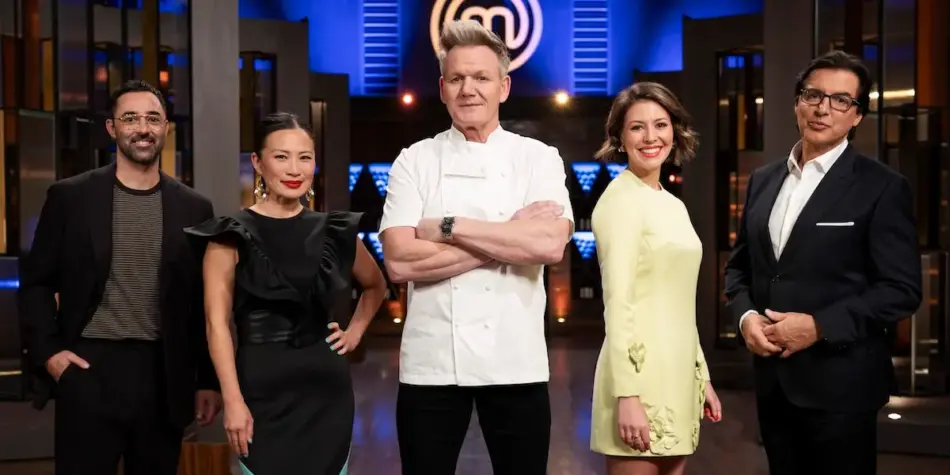 MasterChef Australia judges with Gordon Ramsay