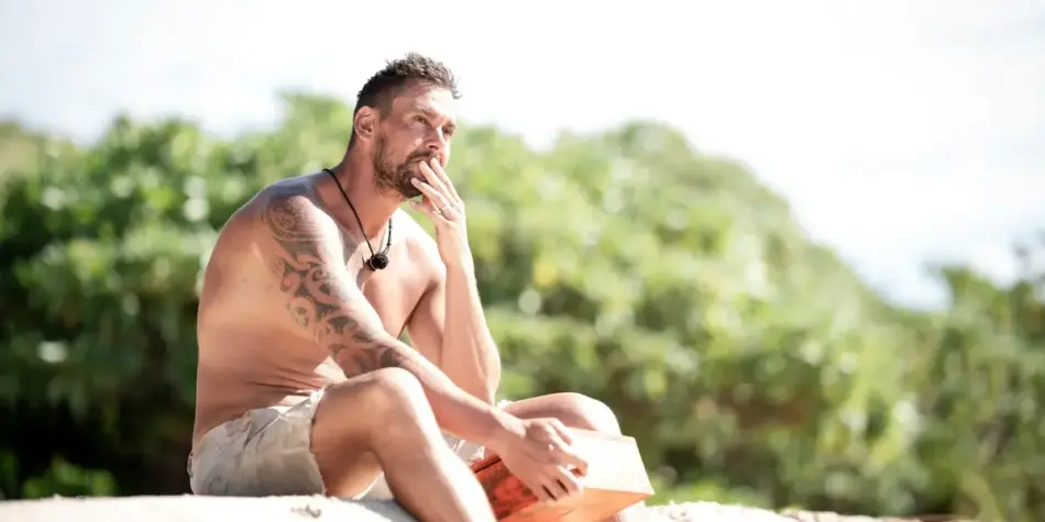 Mike on Stranded on Honeymoon island
