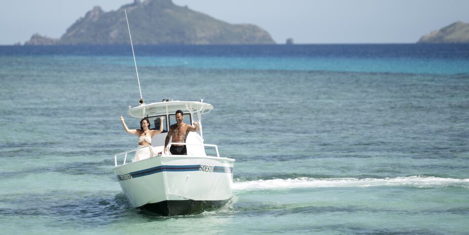 The Stranded on Honeymoon Island boat.