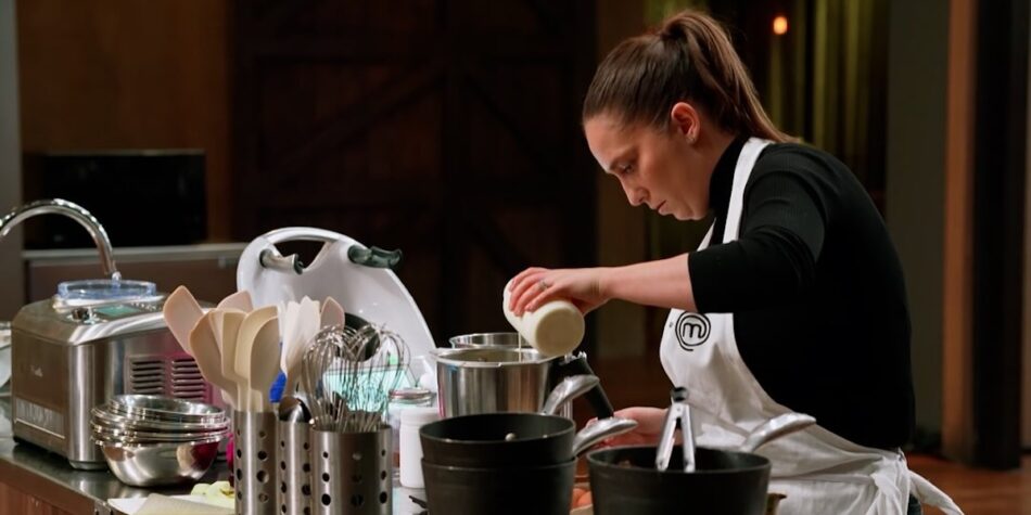 Laura Sharrad on MasterChef Australia.