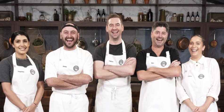 The MasterChef Australia 2025 top 5.