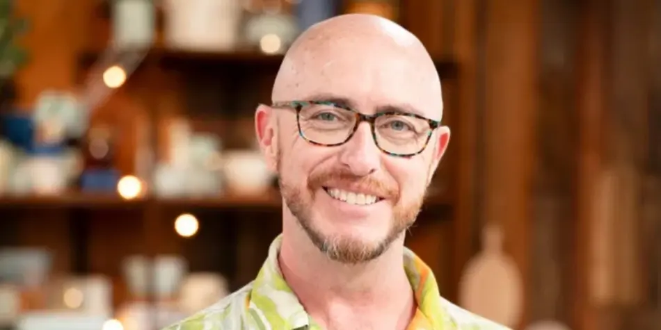 Brian Rooney on The Great Australian Bake Off 