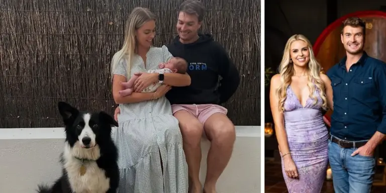 Did Farmer Wants a Wife's Clarette and Farmer Thomas have a baby?