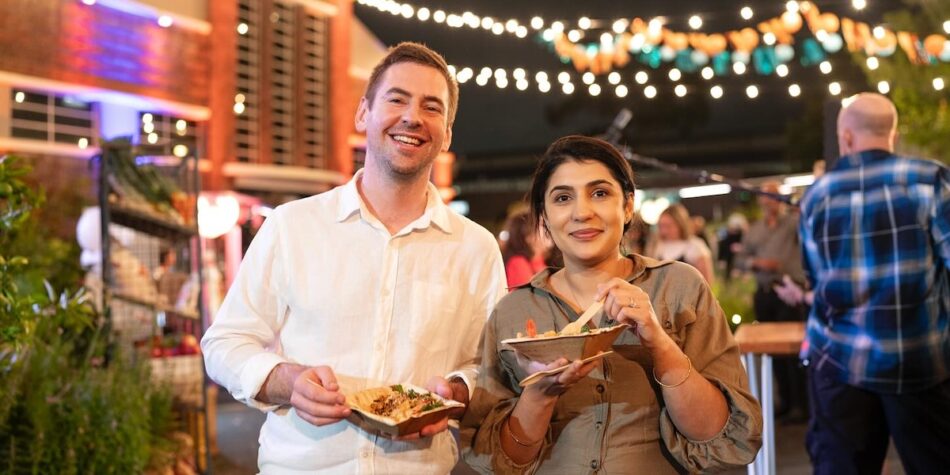Callum and Depinder on MasterChef Australia.