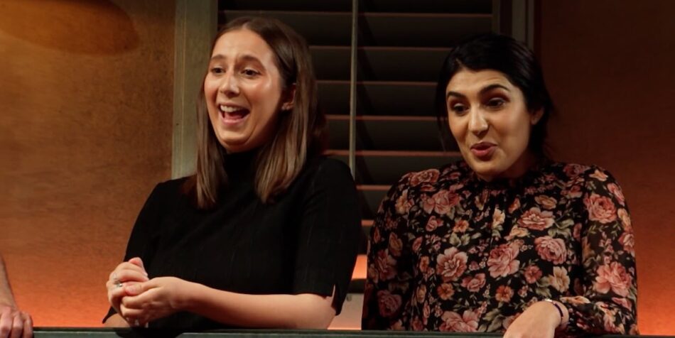 Laura and Depinder on MasterChef Australia.