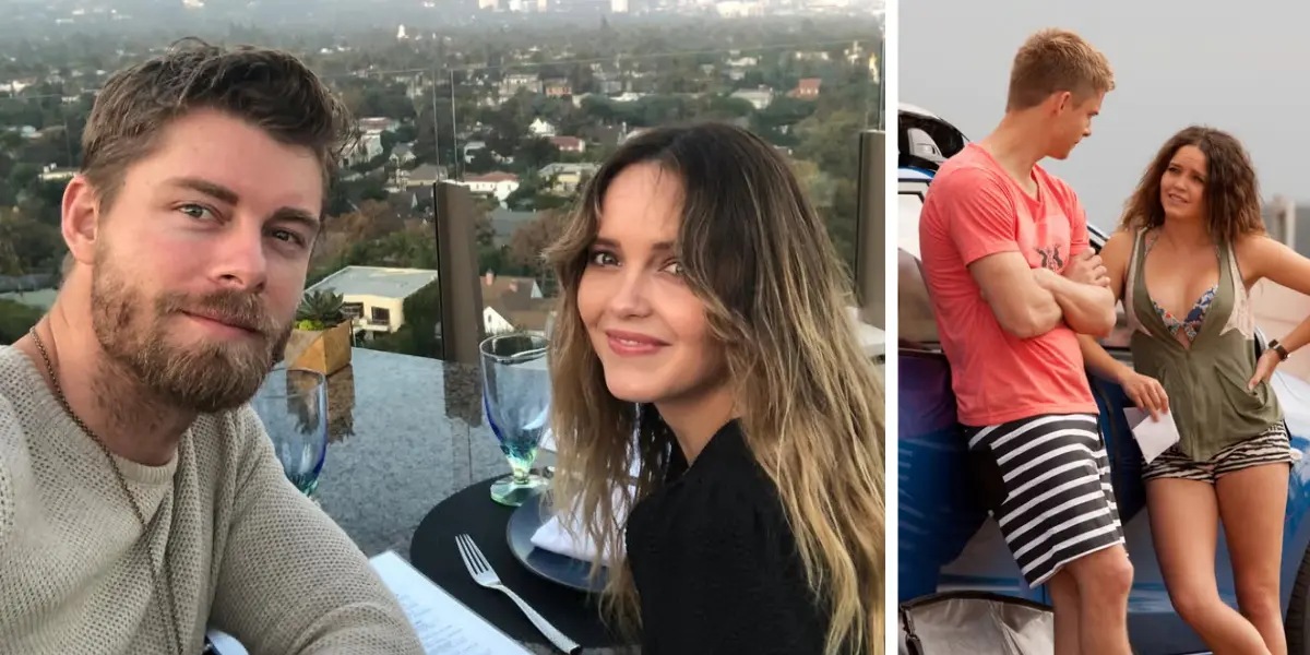 Home and Away Rebecca Breeds Luke Mitchell Ruby Buckton Romeo Smith