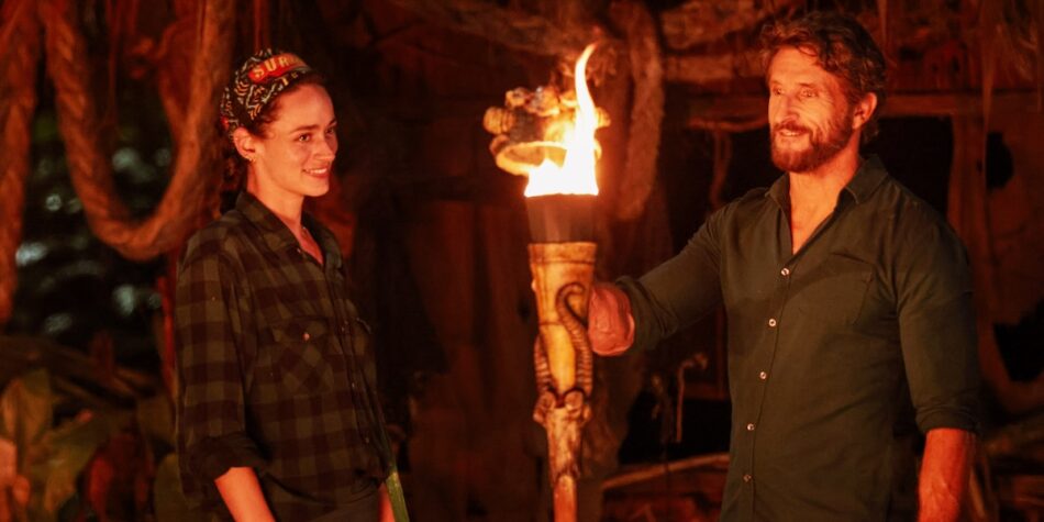 Sarah Tileke being eliminated from Australian Survivor 2025