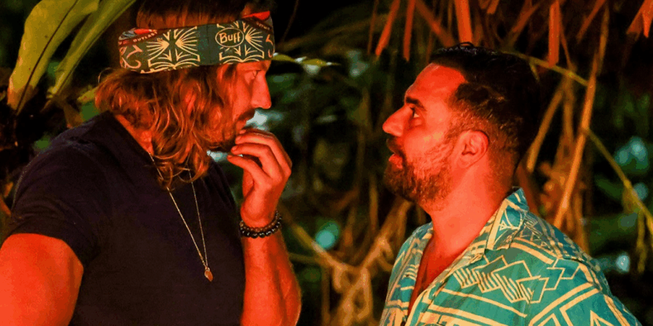 New Australian Survivor host David Genat and George Mladenov on Survivor: Australia v The World