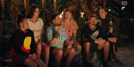 Who left Survivor: Australia v The World?