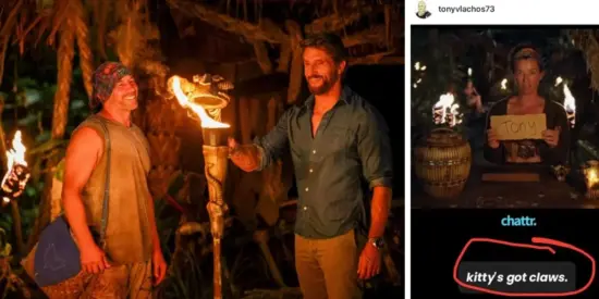 Survivor’s Tony fires back at Parvati’s ‘kitty’s got claws’ dig