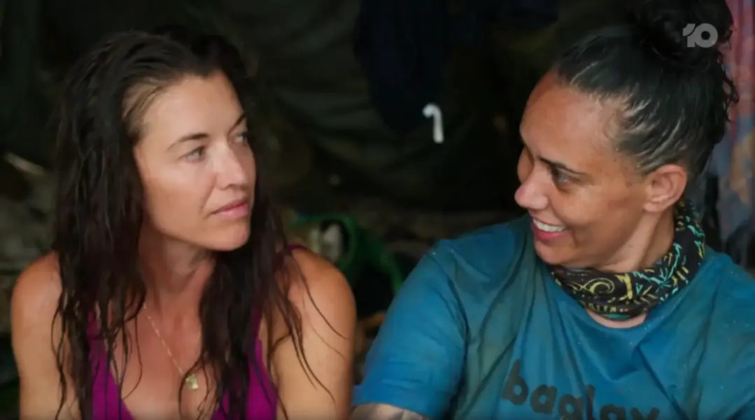 Parvati and Kirby on Survivor: australia v the world