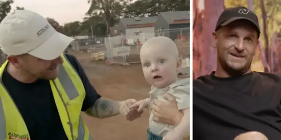 Robby defends The Block's decision to allow his family visit: 'I was just really struggling'