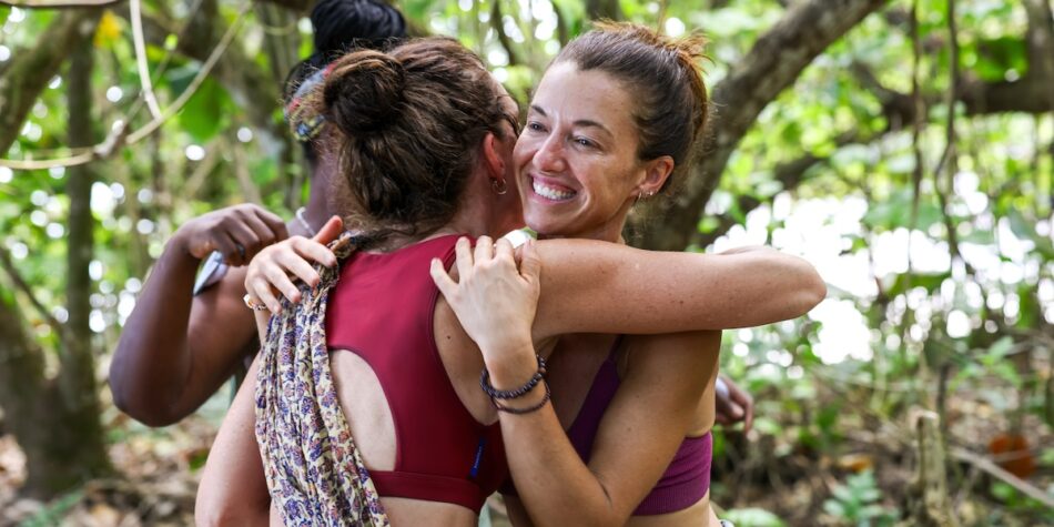 Parvati and Janine. Image: Ten.