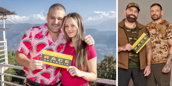 The Amazing Race: Brendan Fevola's daughter 'proud' of how he handled Ant Middleton incident