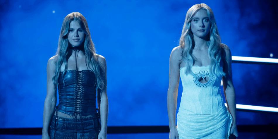 Cassie Henderson and Gemma Hollingsworth on The Voice Australia 2025