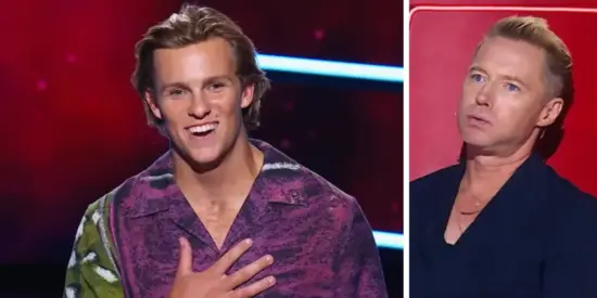 The Voice Australia's Hunter responds to 'cheating' claims after Ronan Keating's shock move