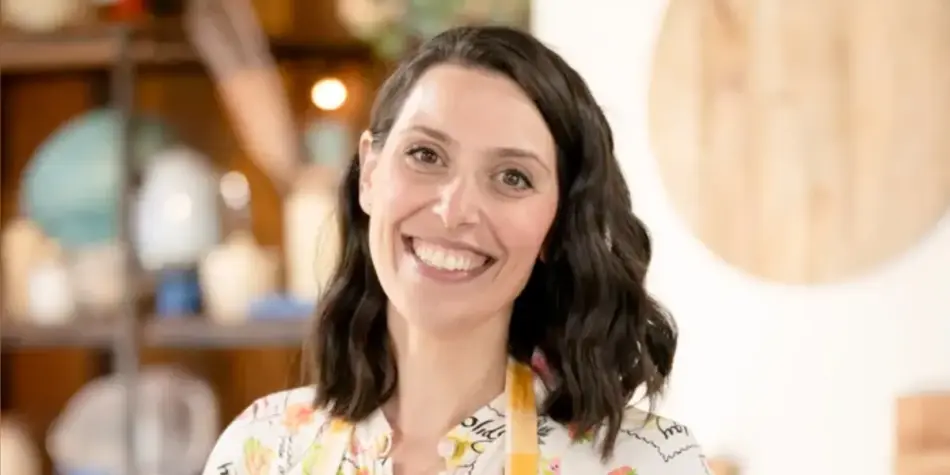 Vanessa Furci on The Great Australian Bake Off 2025. 