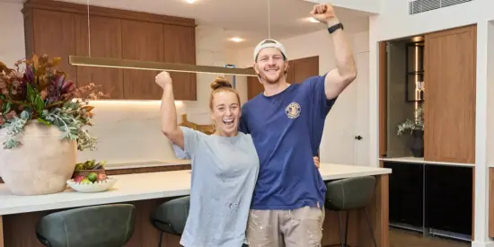 Ben and Emma think their ‘second place streak’ could pay off at The Block auction