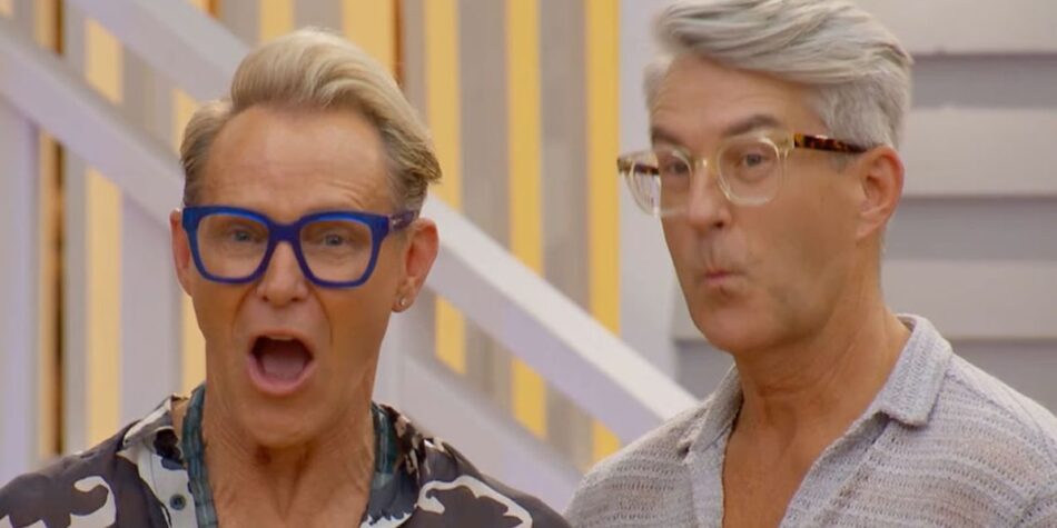 Mitch and Mark on The Block. Image: Ten.