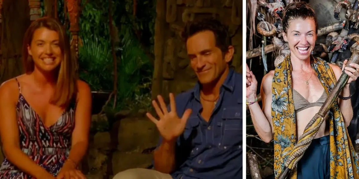 Parvati Shallow and Jeff Probst on Survivor US